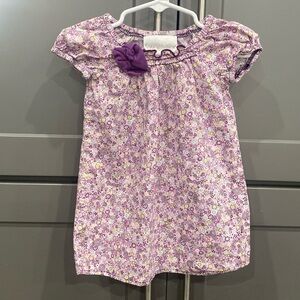 MYTHEREA Purple Floral Dress